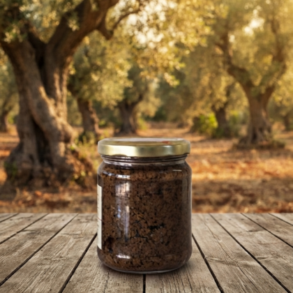 Patè olive nere 180 gr.
